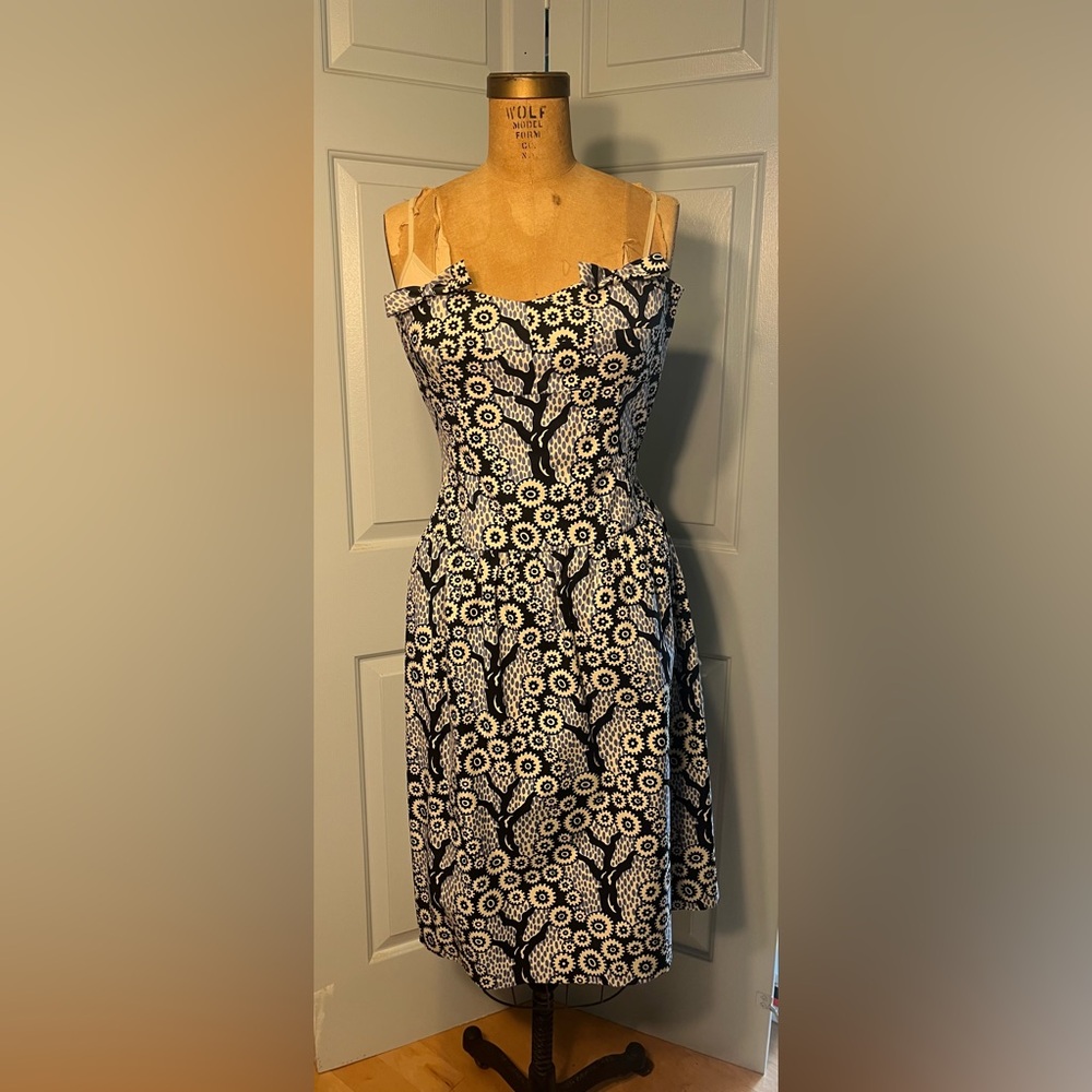 Tibi Size 4 Strapless Dress